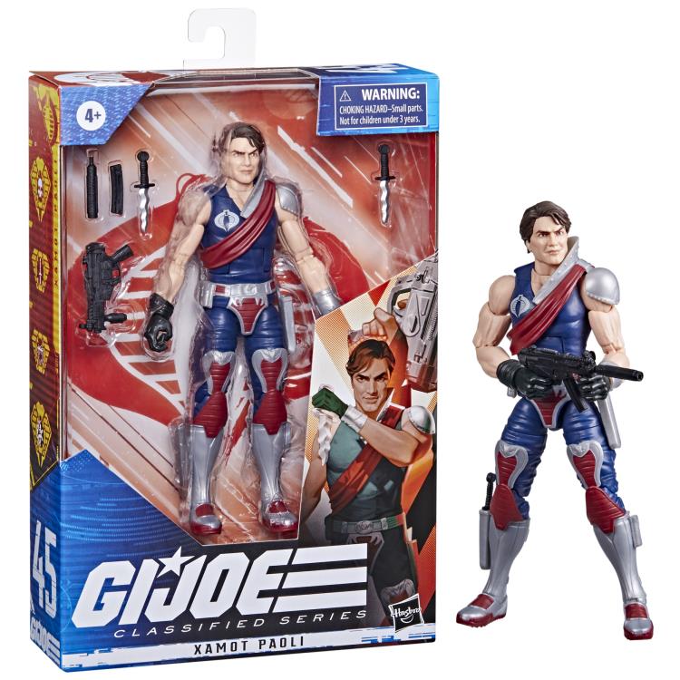 G.I. Joe Classified Series Xamot Paoli Action Figure