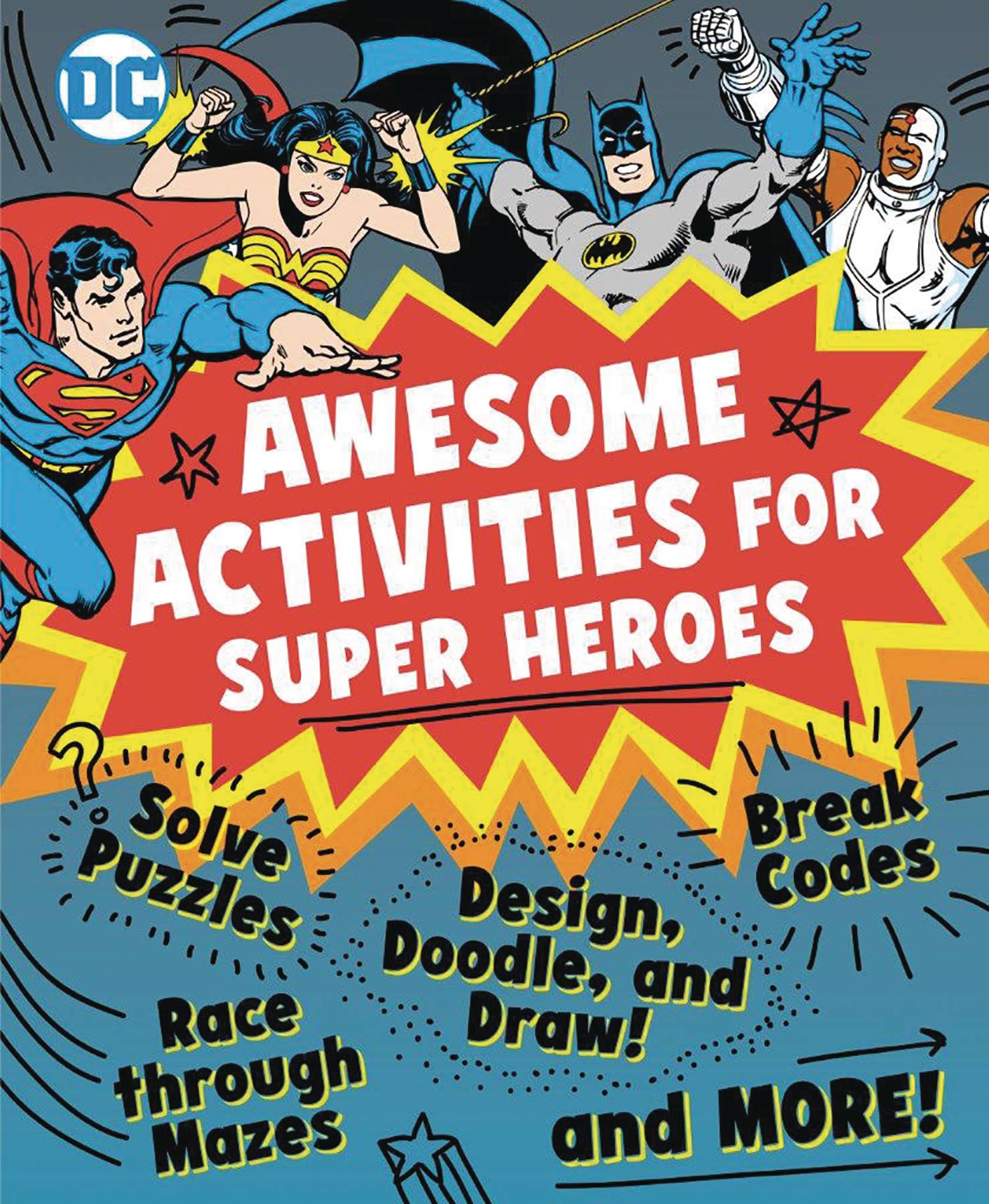 Awesome Activities For Super Heroes Soft Cover