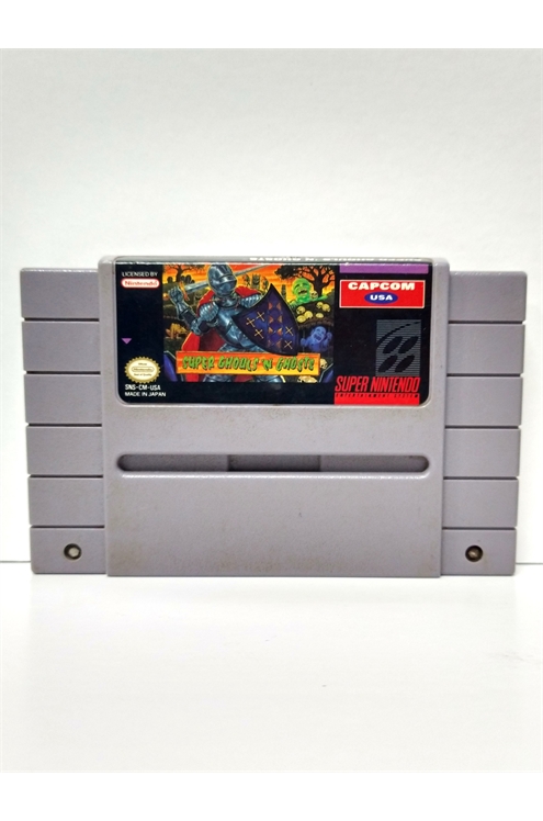 Super Nintendo Snes Super Ghouls'n Ghosts Cartridge Only (Good)