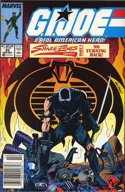 G.I. Joe, A Real American Hero #95 [Newsstand]-Fine (5.5 – 7)