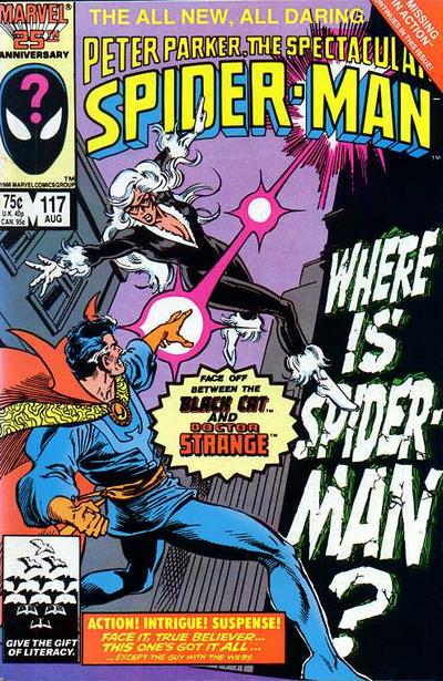 The Spectacular Spider-Man #117 [Direct]-Fine (5.5 – 7)