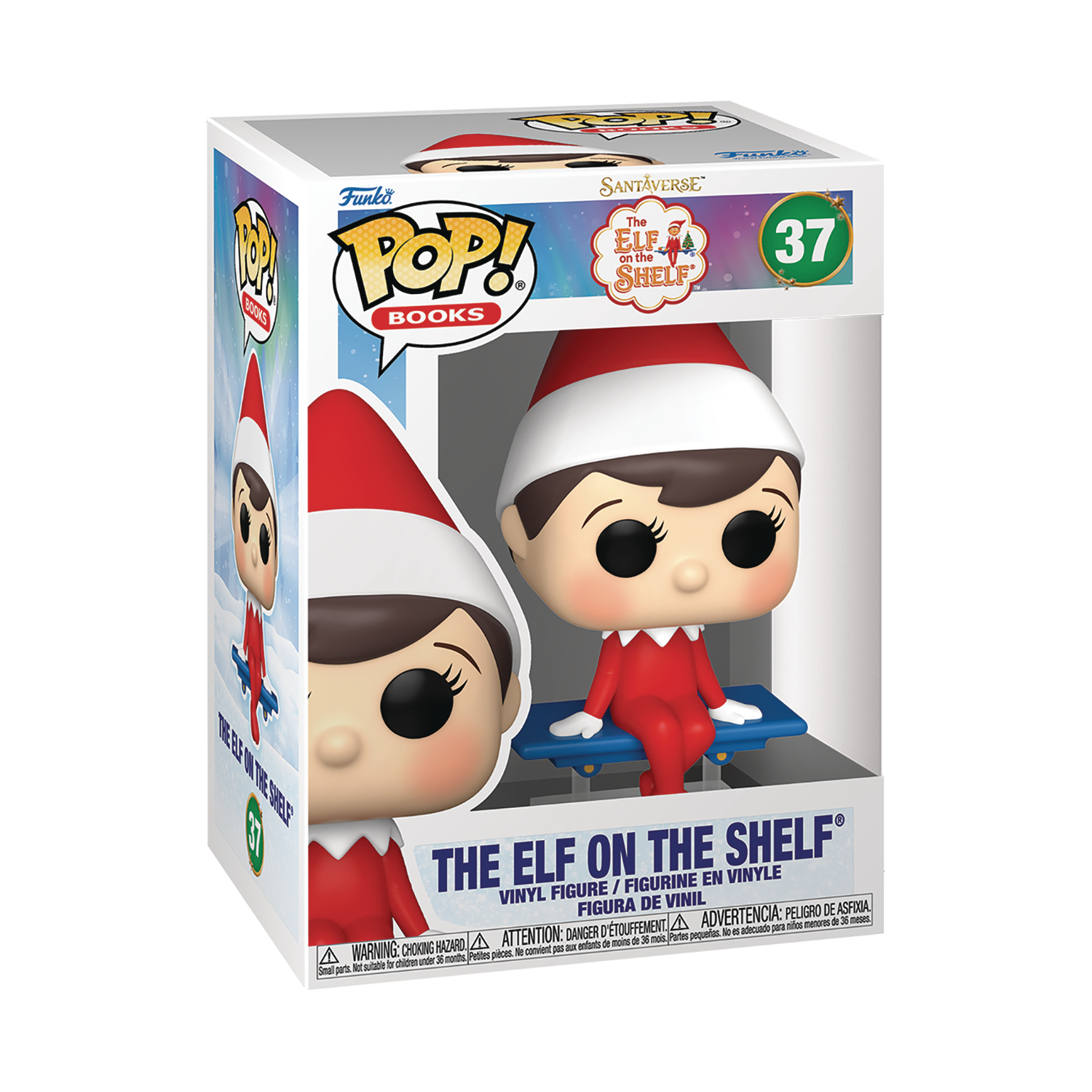 Pop Books Elf On The Shelf Elf Vinyl Figure