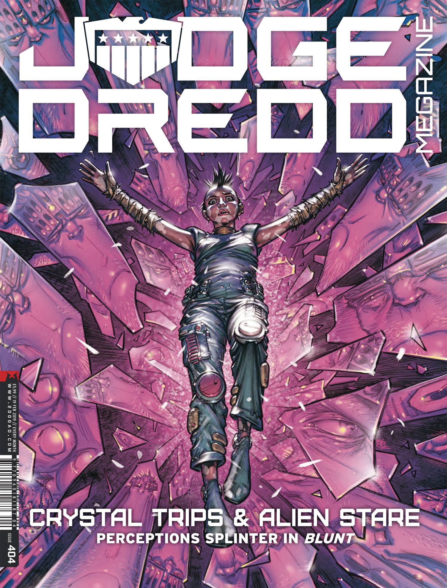 Judge Dredd Megazine #408
