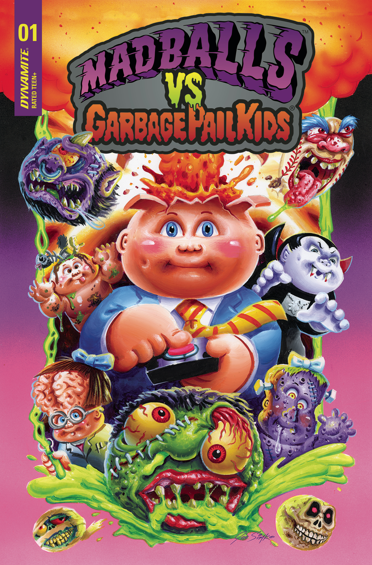 Madballs Vs Garbage Pail Kids #1 Cover A Simko