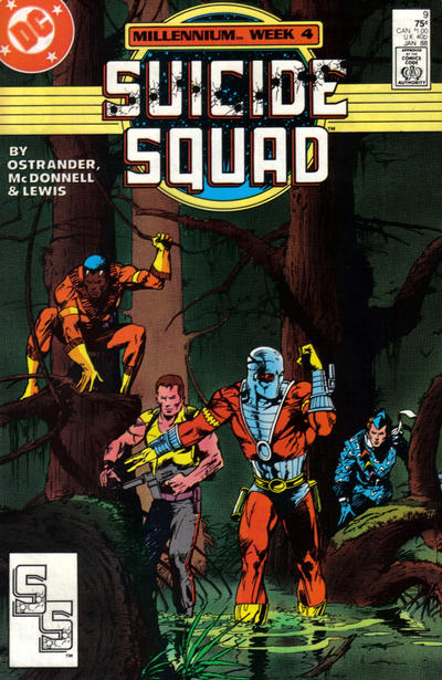 Suicide Squad #9 [Direct](1987)-Very Fine (7.5 – 9)