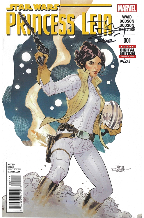 Star Wars Princess Leia (2015) #1 Dynamic Forces 10/325 Signed Terry & Rachel Dodson