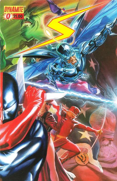Project Superpowers #0 [Alex Ross Connecting Cover - Right Side]