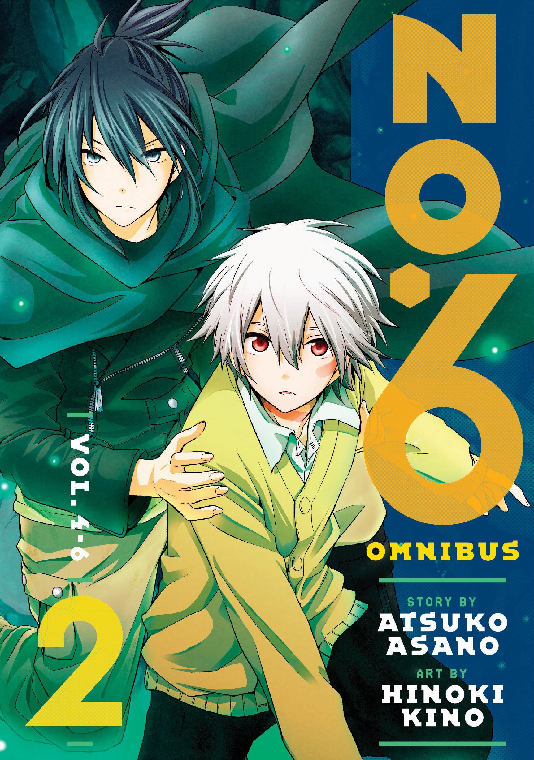 No 6 Omnibus Manga Volume 2 (Vol 4-6)