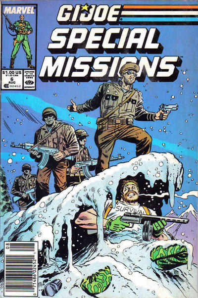 G.I. Joe Special Missions #6 [Newsstand]-Fine (5.5 – 7)