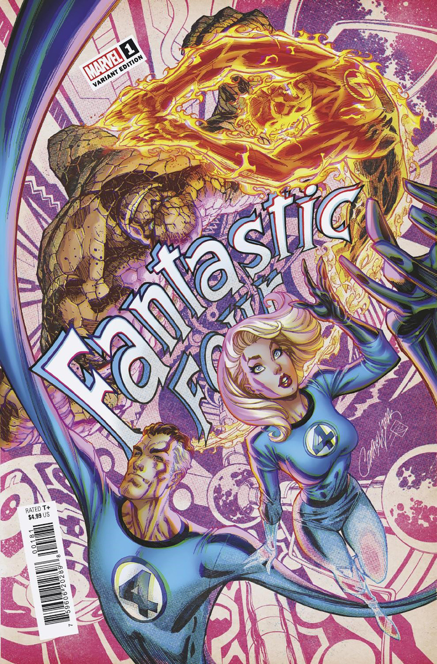 Fantastic Four #1 JS Campbell Anniversary Variant (2022)