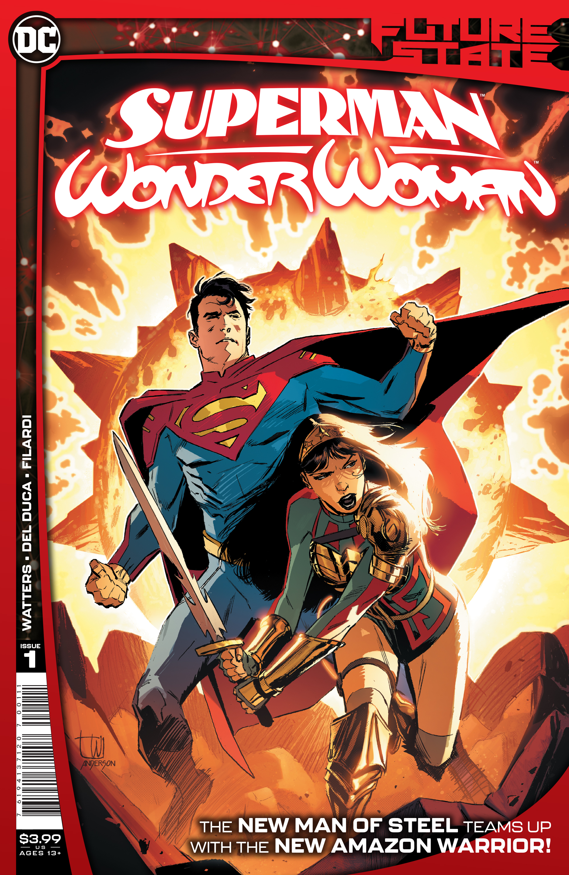 Future State Superman Wonder Woman #1 Cover A Lee Weeks (Of 2)