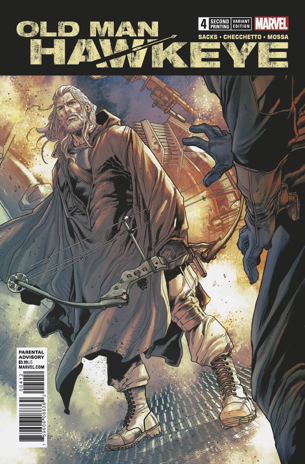 Old Man Hawkeye #4 (Of 12) 2nd Printing Checchetto Variant