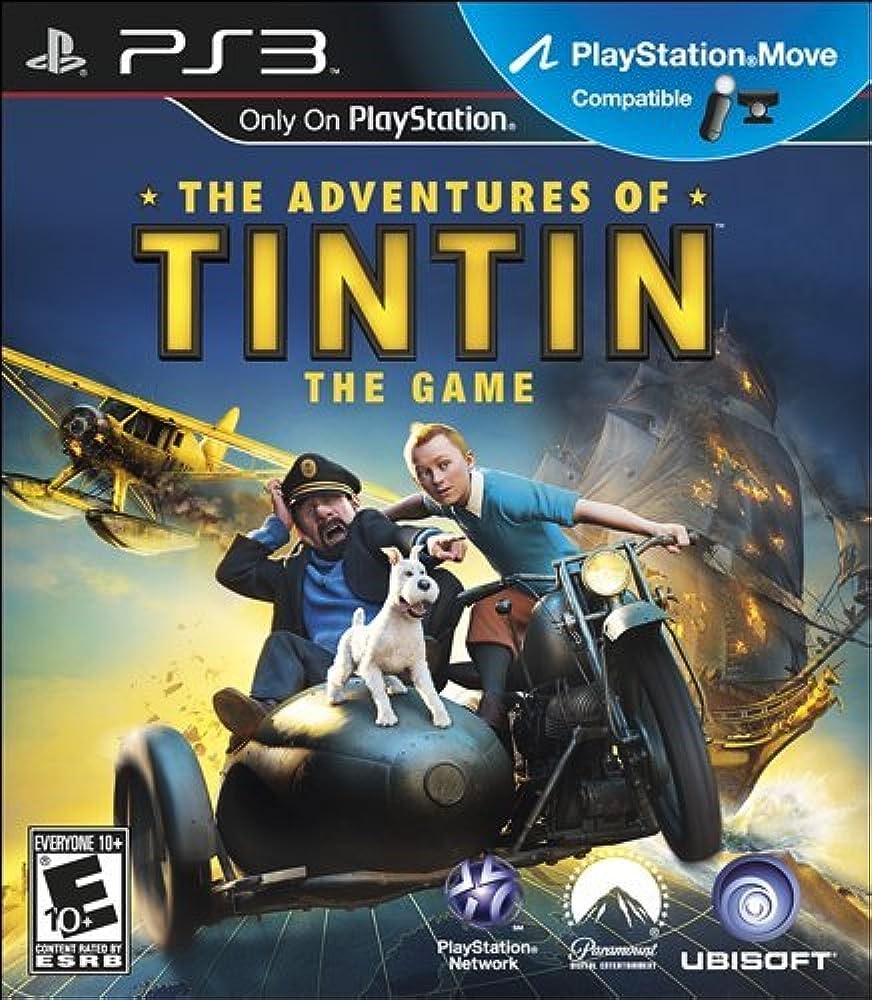 Playstation 3 Ps3 The Adventures of Tintin: The Game