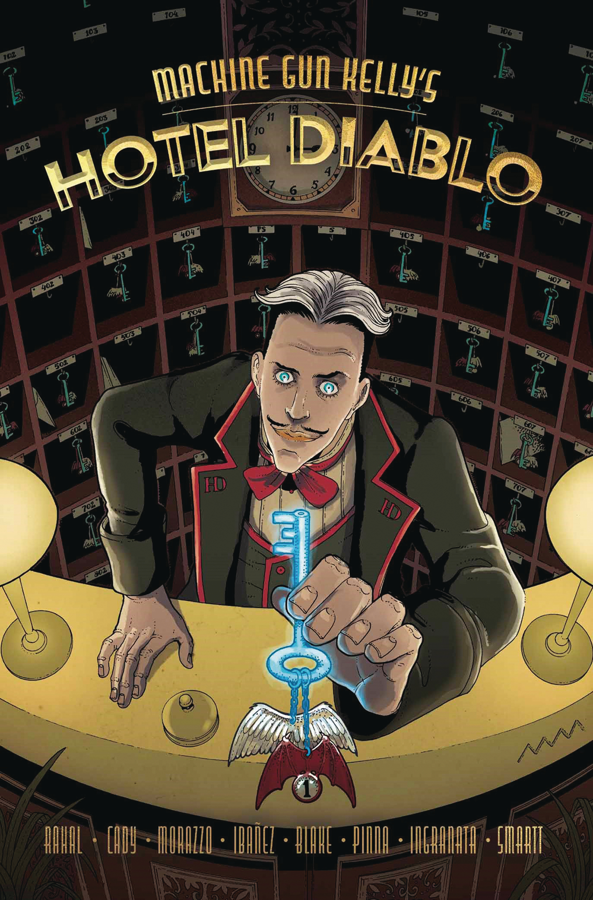 Machine Gun Kelly Hotel Diablo Graphic Novel (Mature)