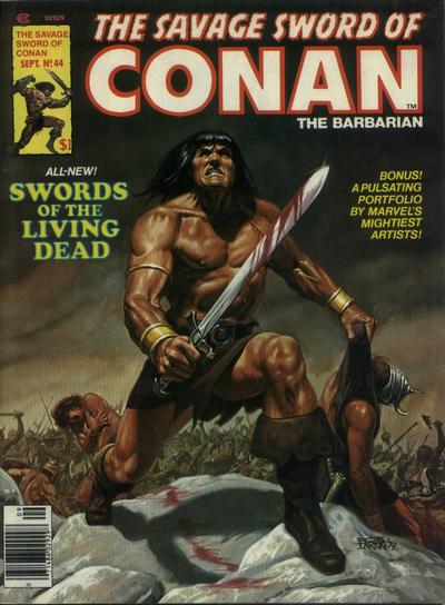 The Savage Sword of Conan #44-Fine (5.5 – 7)