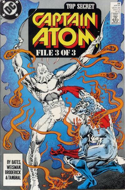 Captain Atom #28 [Direct]-Very Good (3.5 – 5)