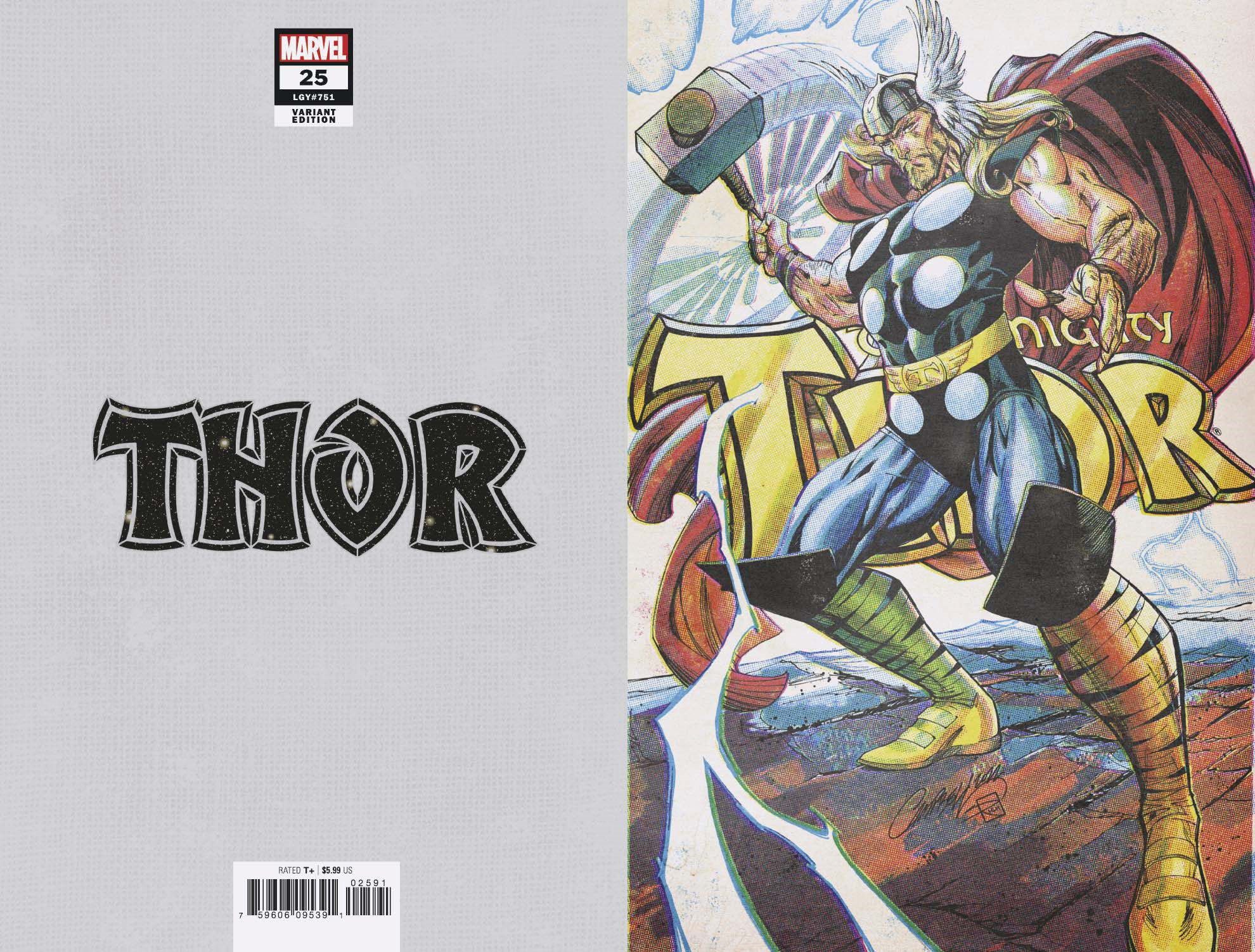 Thor #25 1 for 200 Incentive JS Campbell Retro Variant (2020)