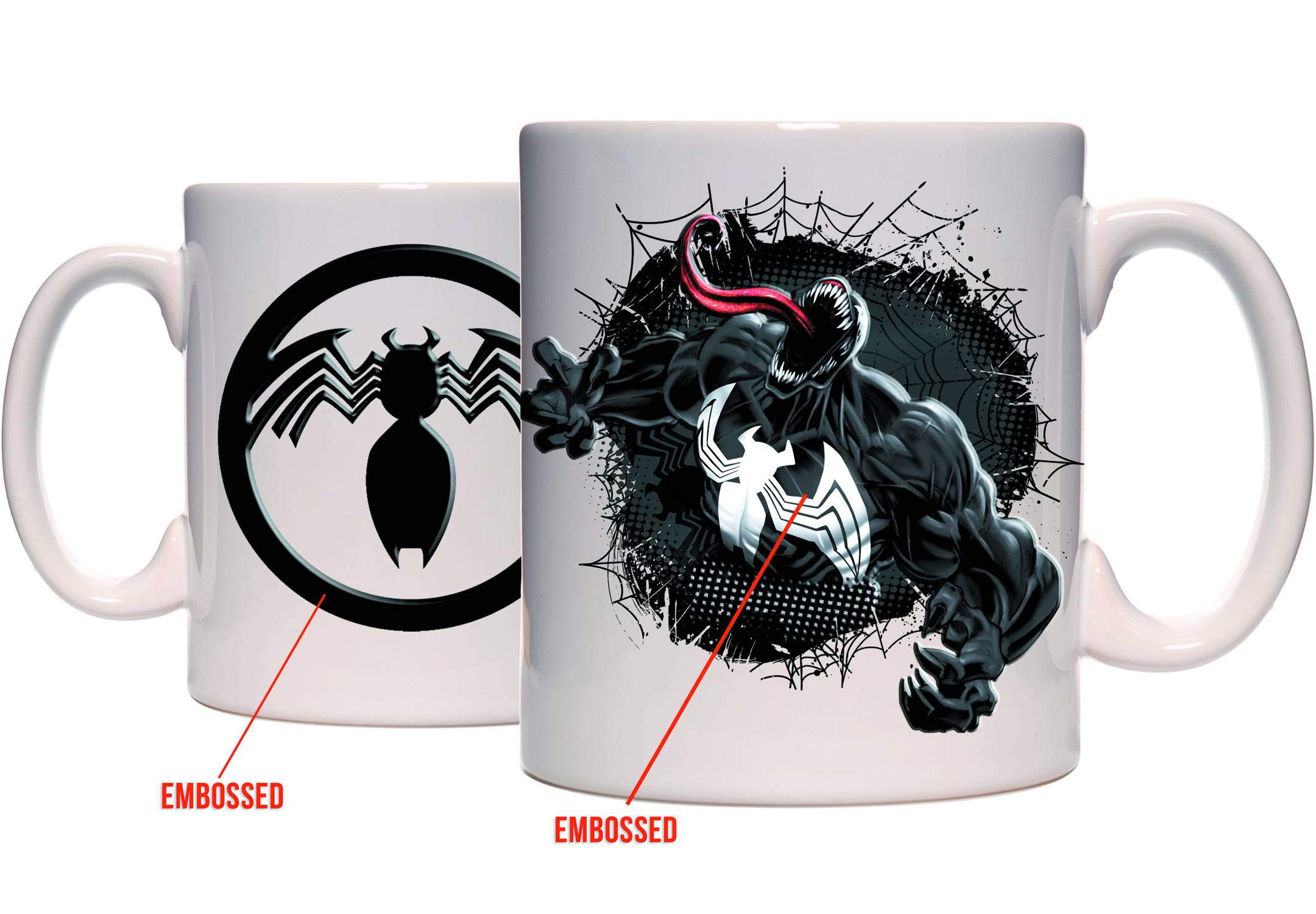 Marvel Heroes Venom Embossed Mug