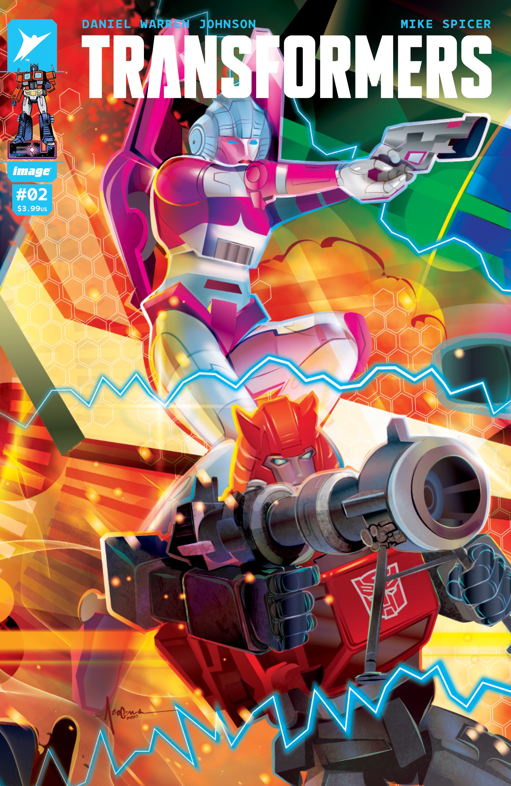 Transformers #2 Cover C 1 for 10 Incentive Orlando Arocena Variant