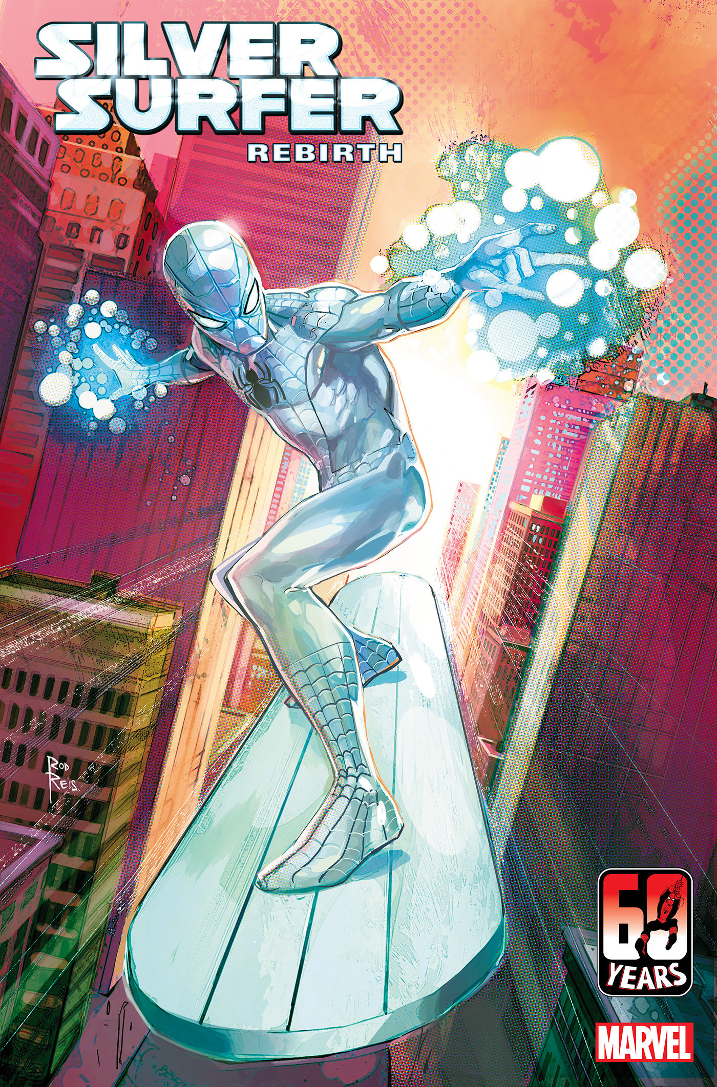 Silver Surfer Rebirth #4 Reis Spider-Man Variant (Of 5)