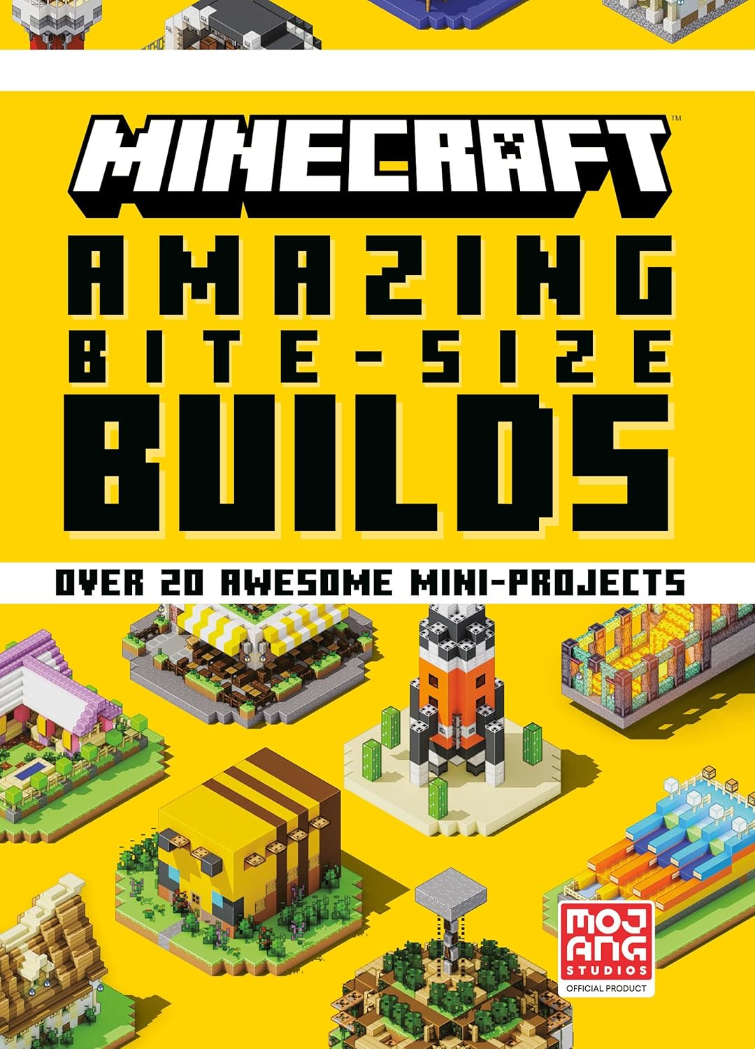 Minecraft Hardcover Book Volume 15 Amazing Bite-Size Builds	