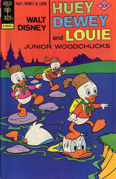 Walt Disney Huey, Dewey And Louie Junior Woodchucks #41 [Gold Key]-Near Mint (9.2 - 9.8)