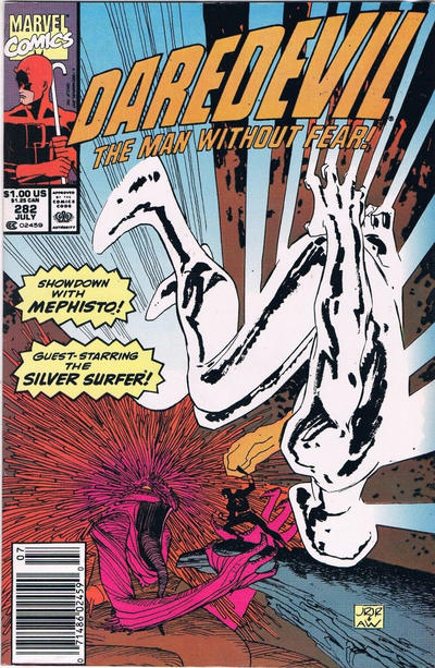 Daredevil #282 [Newsstand] - Fine - 