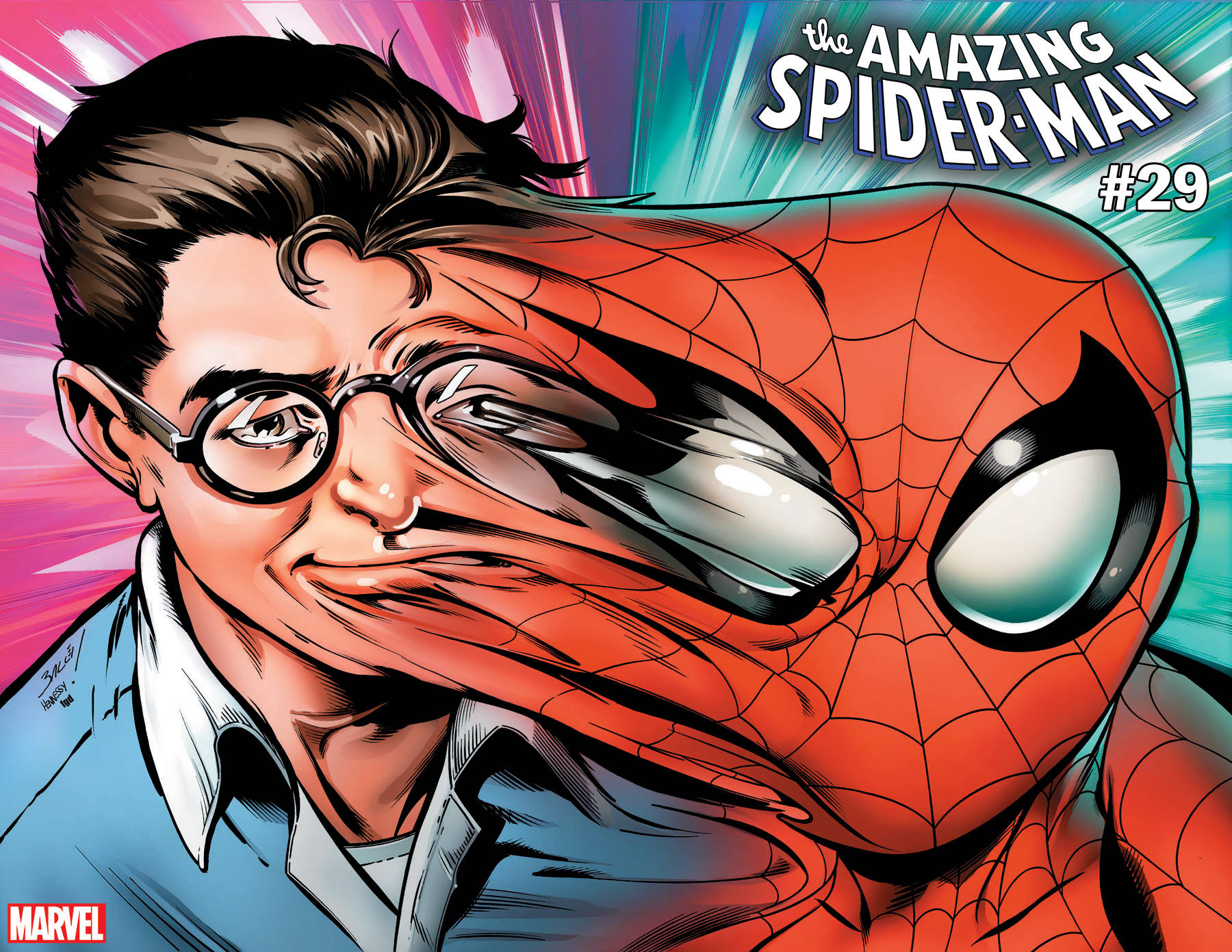 Amazing Spider-Man #29 Bagleyimmortal Wraparound Variant (2018)