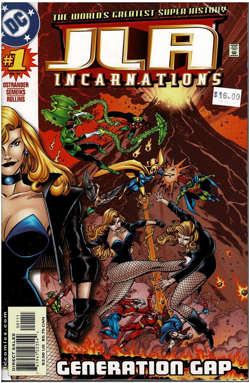 JLA : Incarnations #1-7 Comic Pack 