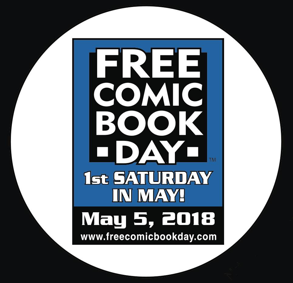 FCBD 2018 Circle Buttons (Bundle of 50)