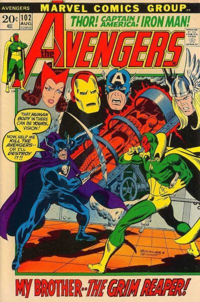 Avengers #102 Above Average/Fine (5 - 6)