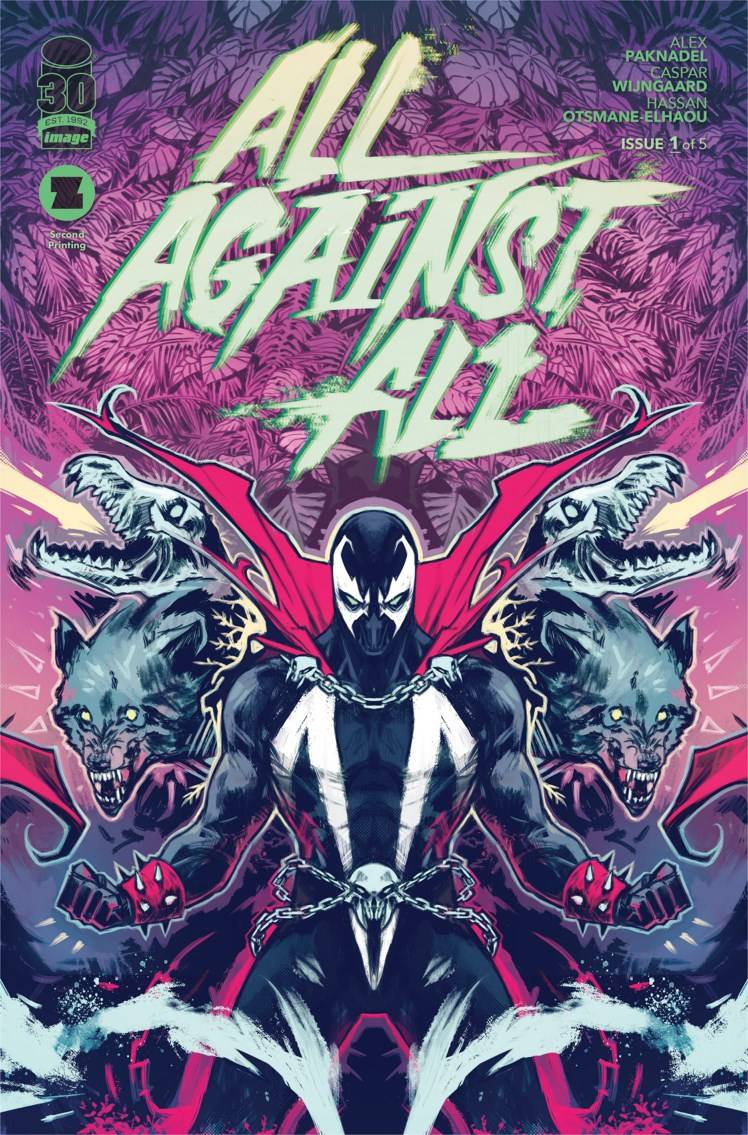 All Against All #1 Cover E Spawn Variant 2nd Printing (Mature) (Of 5)