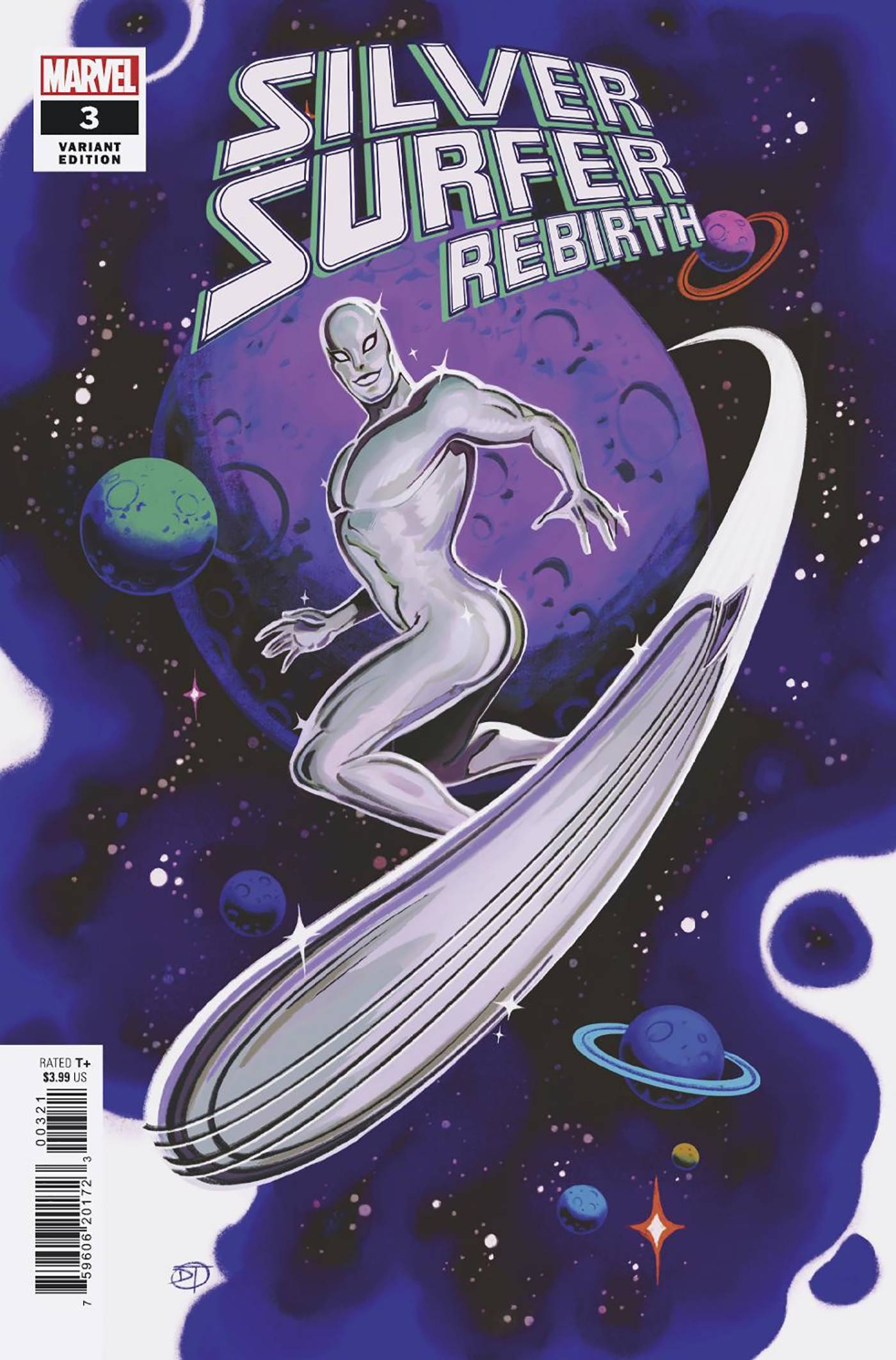 Silver Surfer Rebirth #3 Talaski Variant (Of 5)