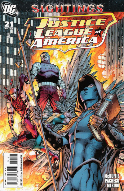 Justice League of America #21 [Direct Sales]-Near Mint (9.2 - 9.8)