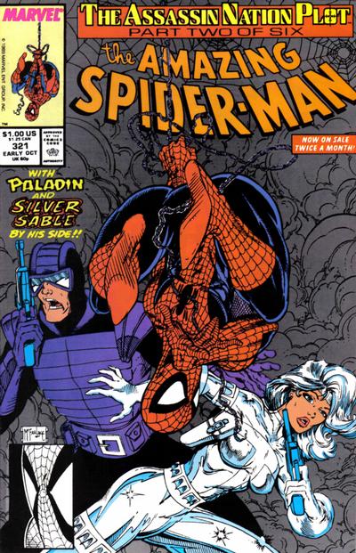 The Amazing Spider-Man #321 [Direct]-Fine (5.5 – 7)