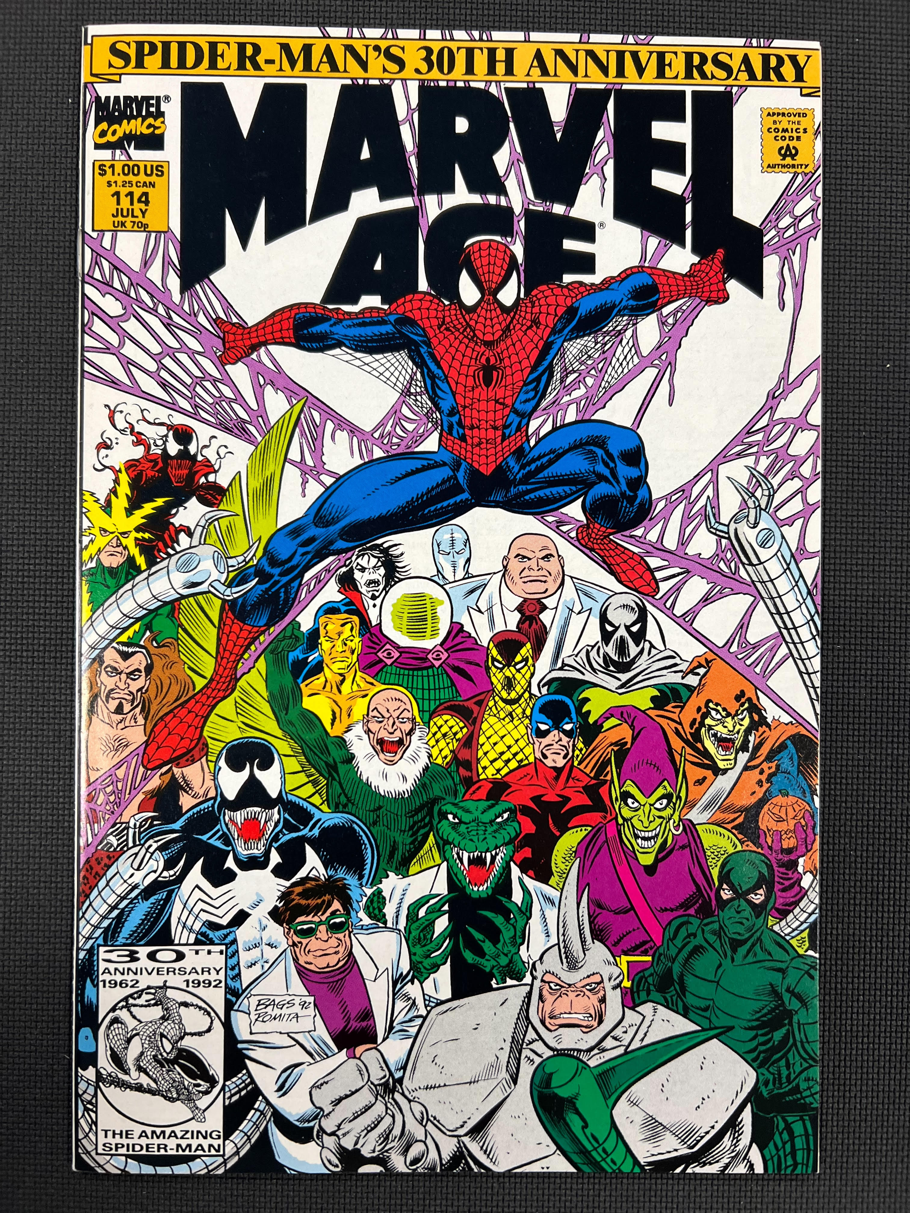 Marvel Age #114 (1983 Marvel)