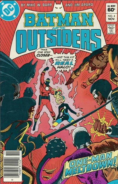 Batman And The Outsiders #4 [Newsstand]-Fine (5.5 – 7)