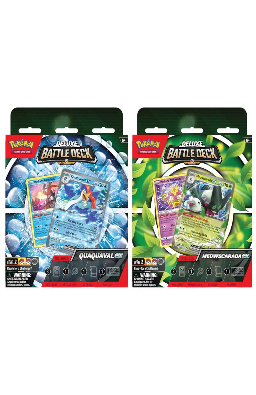 Pokemon Deluxe Battle Decks Meowscarada/Quaquaval