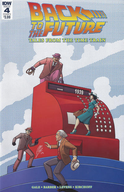 Back To The Future: Tales From The Time Train #4 [Cover A Megan Levens]-Fine