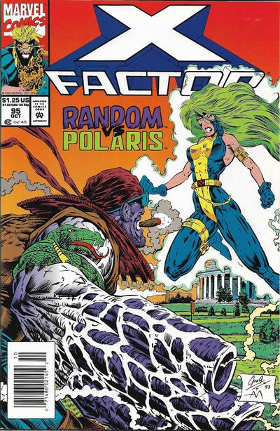 X-Factor #95 [Newsstand]-Fine (5.5 – 7)