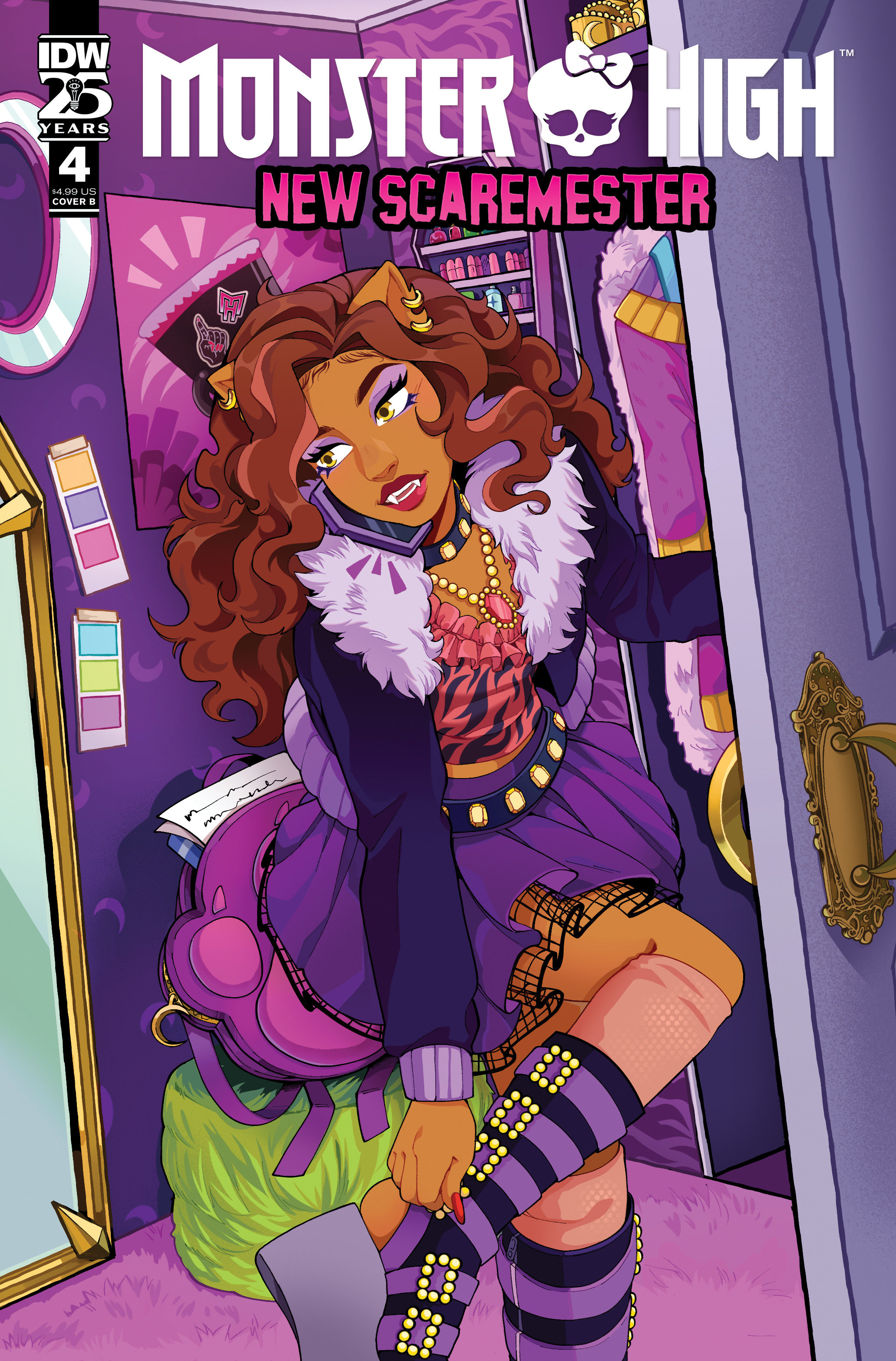 Monster High: New Scaremester #4 Cover B Camacho