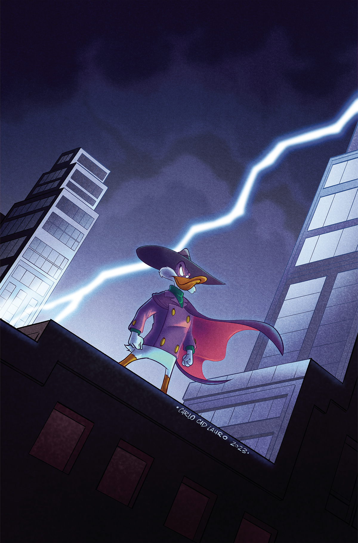 Darkwing Duck #8 Cover K 1 for 20 Incentive Lauro Virgin