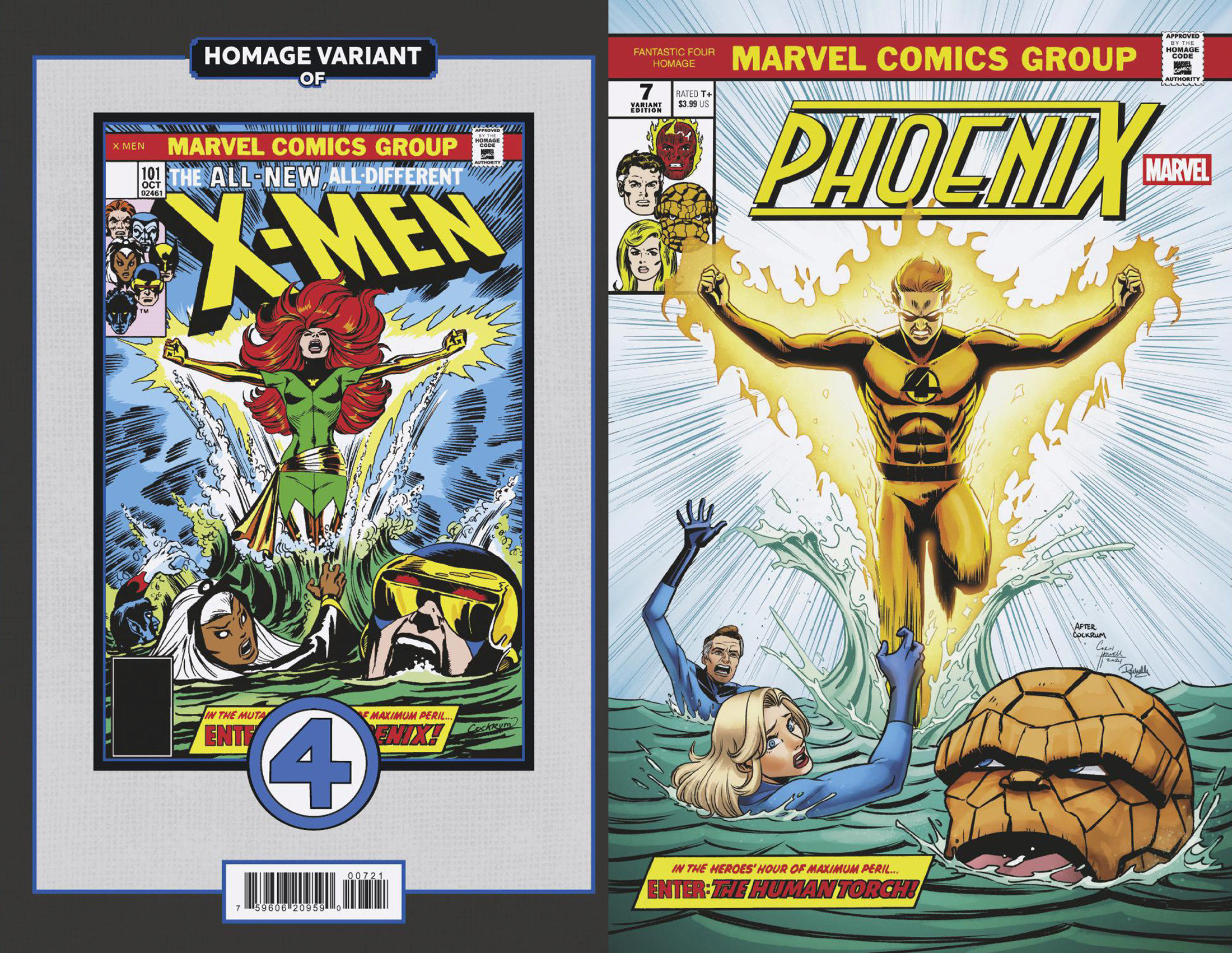 Phoenix #7 Corin Howell Fantastic Four Homage Variant