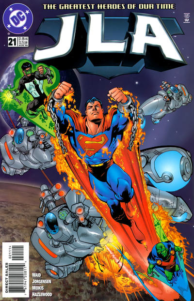 JLA #21 [Direct Sales]-Near Mint (9.2 - 9.8)