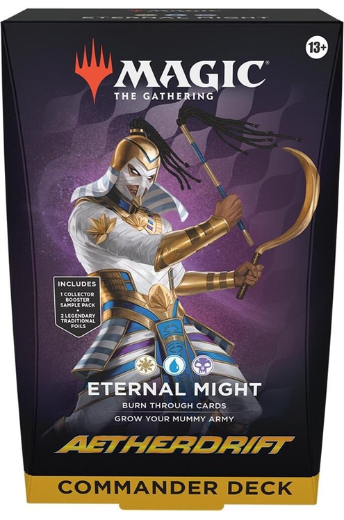 Magic The Gathering Aetherdrift Commander Deck Eternal Might