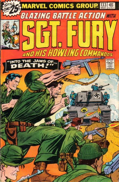 Sgt. Fury And His Howling Commandos #133-Very Fine (7.5 – 9)