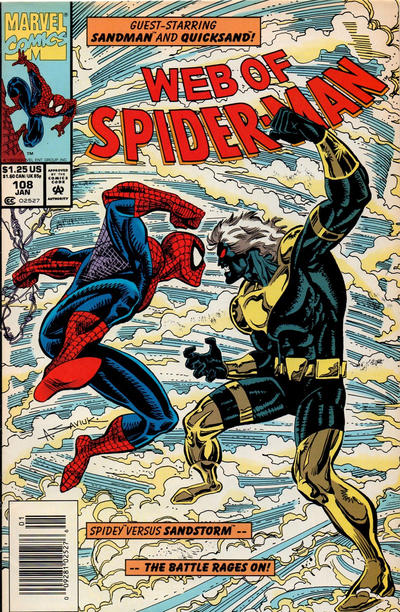 Web of Spider-Man #108 [Newsstand] - Vf- 