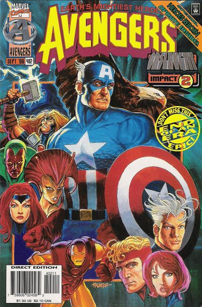 The Avengers #402 [Direct Edition] - Vf+ 8.5