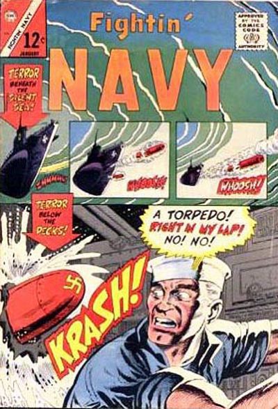 Fightin' Navy #124-Very Good (3.5 – 5)