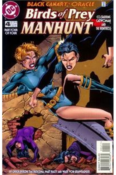 Birds of Prey: Manhunt #4 - Vf